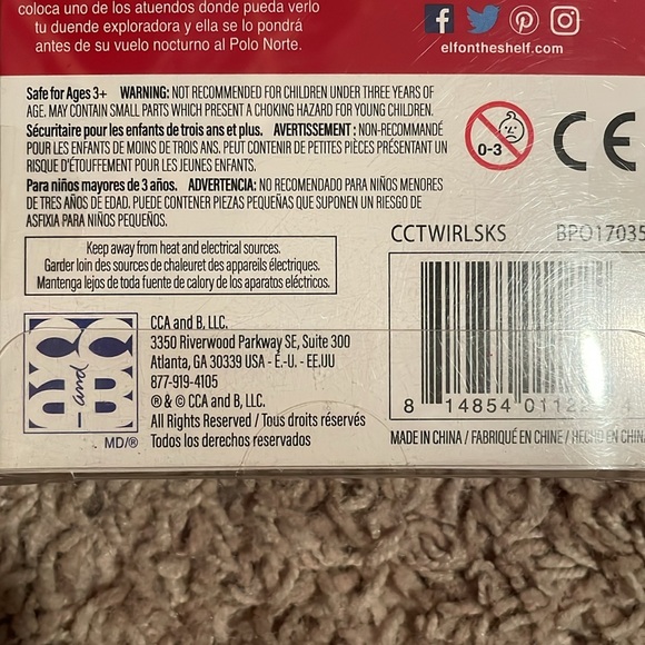 The Elf on the Shelf Twirling In The Snow Skirts Claus Couture - Picture 3 of 6